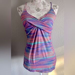 REI Striped Shelf Bra Shirt – Women’s Size 4